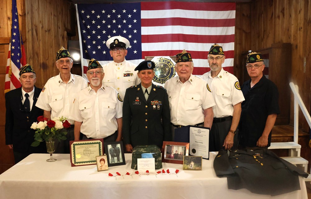 Post 27 pays tribute to Robert Bolte