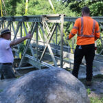 Trail’s second ‘bridge to everywhere’ placed