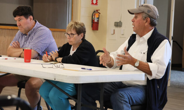 Borough board, selectmen touch base
