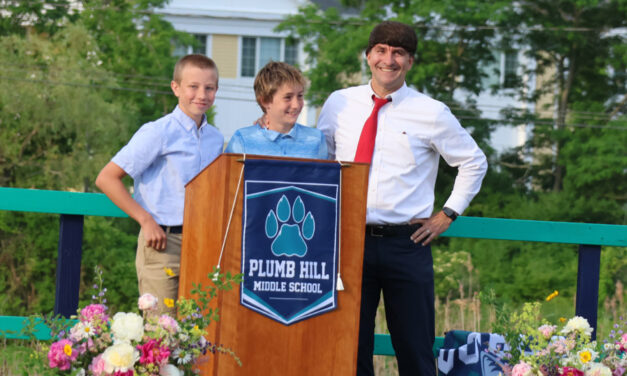 Moving up: PHMS bids class farewell