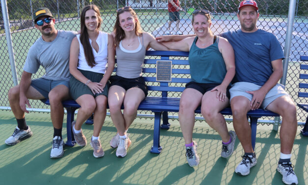 Our Towns: New bench honors Steve Latour