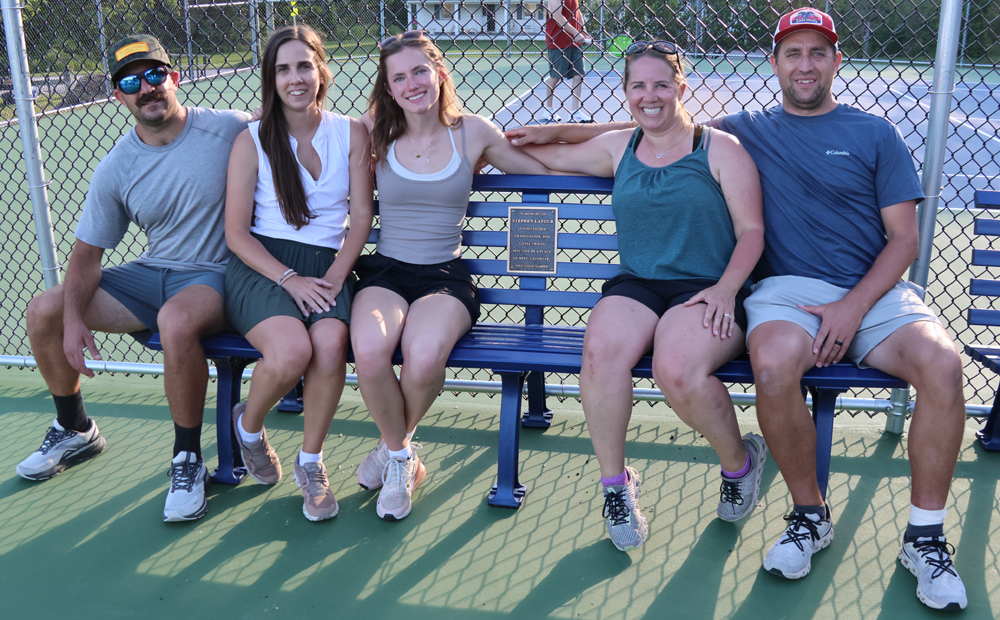 Our Towns: New bench honors Steve Latour