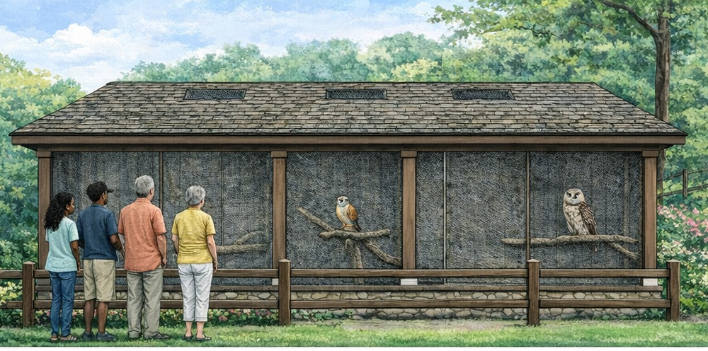 New aviary in the works at White Memorial