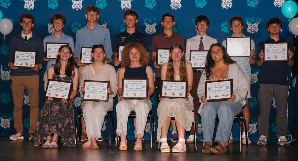 Lakeview recognizes top senior athletes