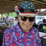 Patriotism on display at Bantam market