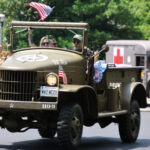 Military vehicles put on a show in Litchfield