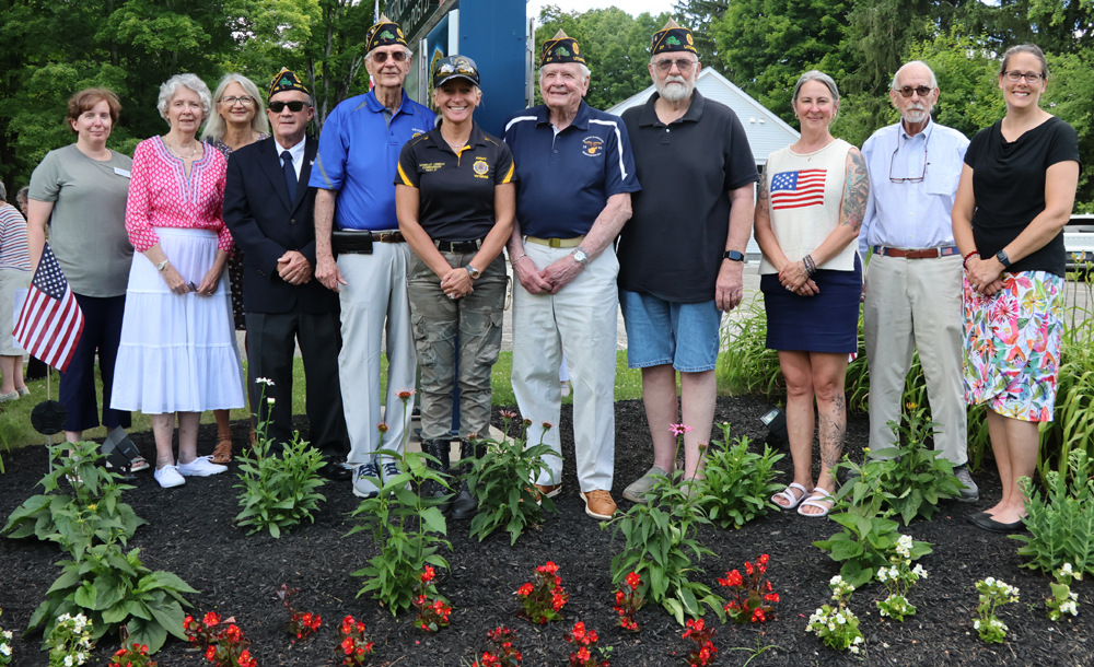Our Towns: New garden at Post 27 dedicated