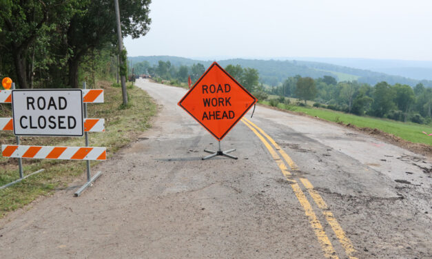 Summertime in Litchfield means road work