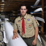 Our Towns: Scout brings light to boathouse