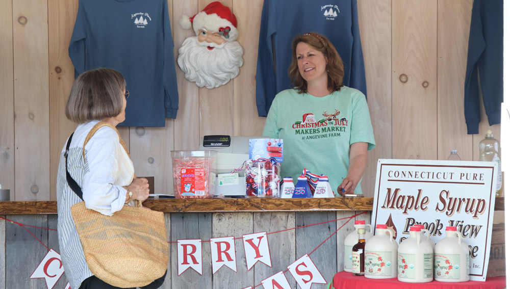 Christmas comes early at Angevine Farm