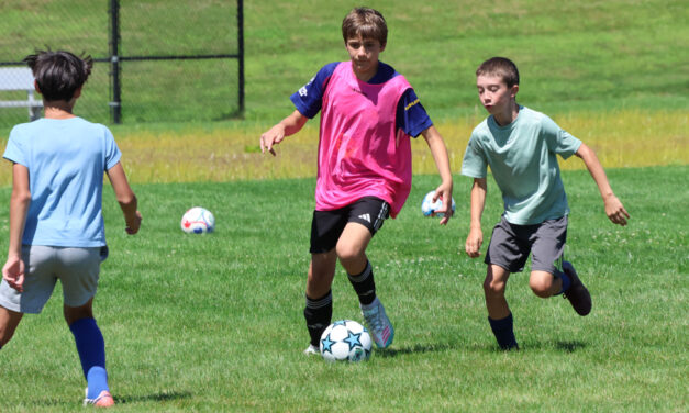 No. 1 Soccer Camps teaching the basics