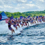 Ski club’s lake tour displays patriotism