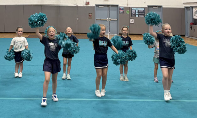 Cheerleader prospects take center stage