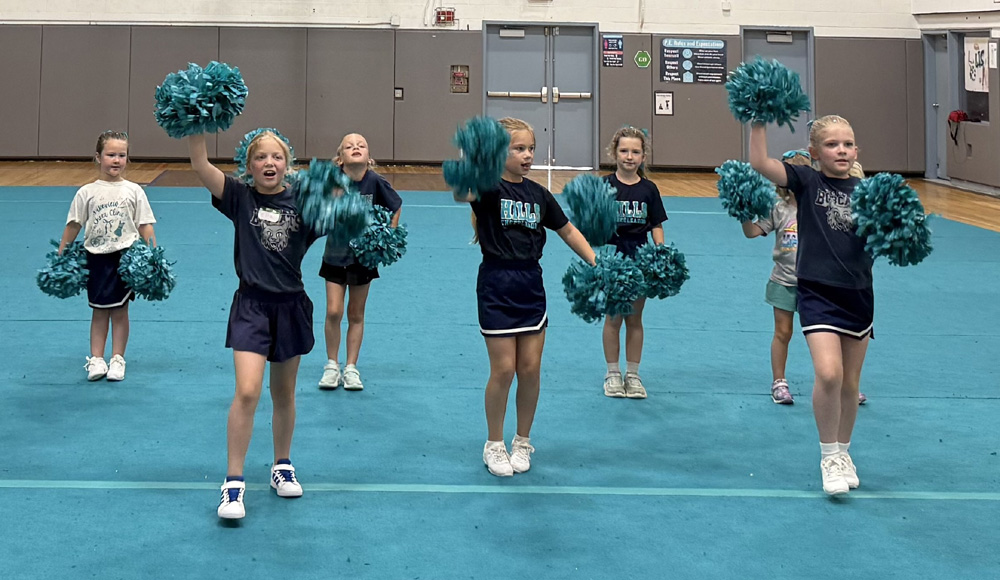 Cheerleader prospects take center stage