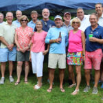Friends gather to celebrate turning 70
