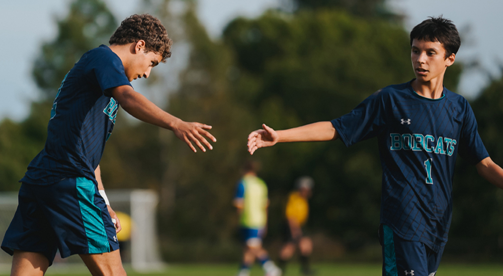 Bobcats roll in BL boys soccer opener