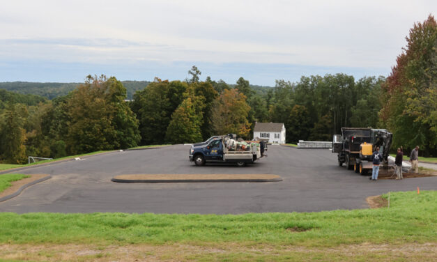 New Lakeview parking lot nearly done