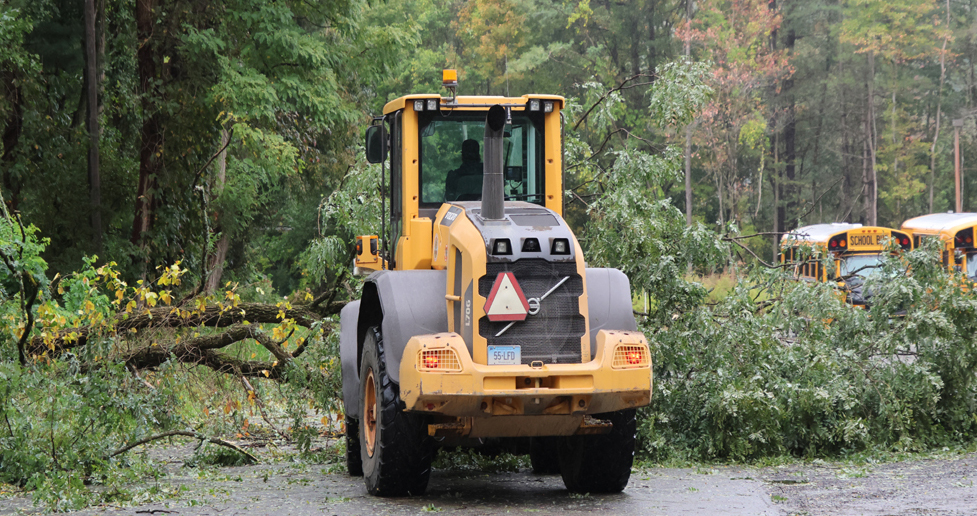 Cleanup continues, power outages linger