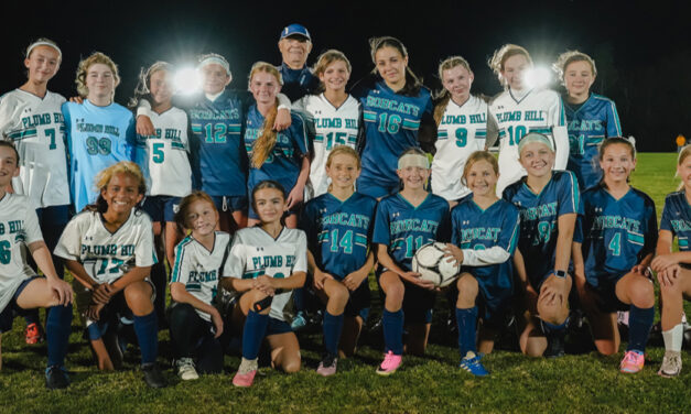 Plumb Hill teams put on halftime shows