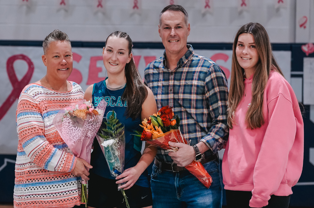 Lakeview trio honored on Senior Night