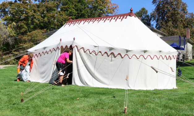 General’s tent a draw at Tapping Reeve