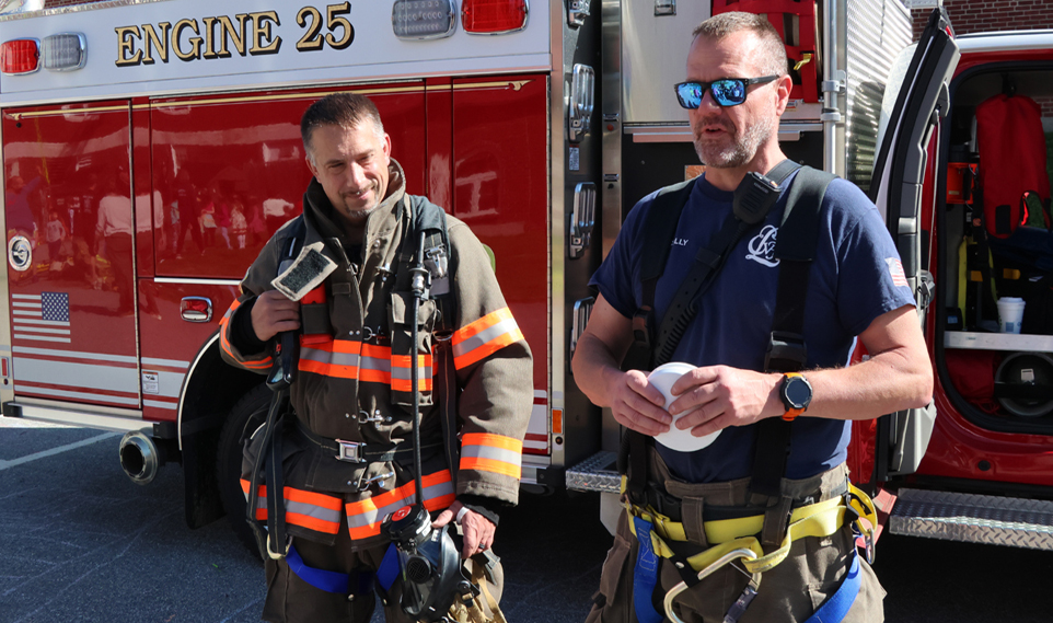 First responders pay visit to Center School