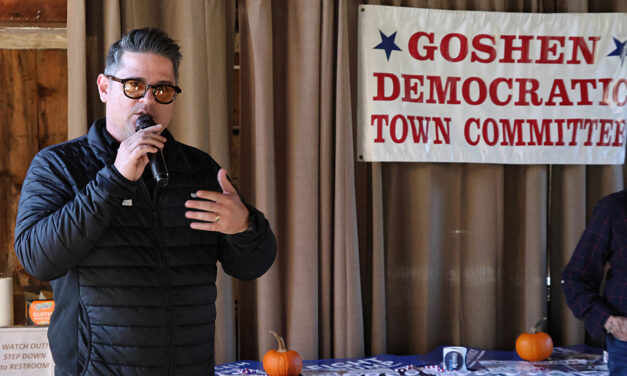 Goshen Democrats host campaign event