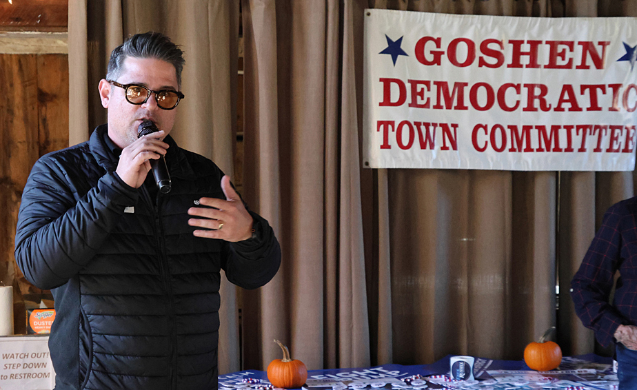 Goshen Democrats host campaign event