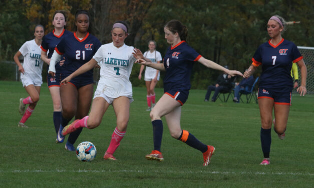 Lakeview girls cruise to easy soccer win
